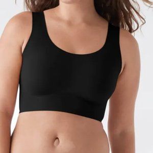 NWT True & Co. True Everybody Women's Scoop & Lift Seamless Bra - Black Small